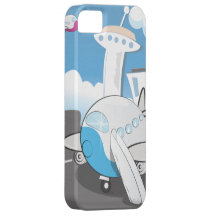 Aeroplanos del juguete iPhone 5 fundas