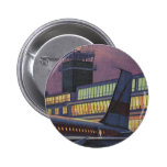Aeropuerto del vintage, pasajeros que suben al aer pins
