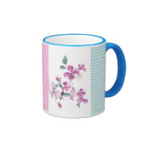 Aerosol floral de Clodine de la inspiración france Taza De Café