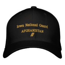AFGANISTÁN VIAJE DEL COMBATE DE 12 MESES GORRA BORDADA