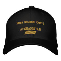 AFGANISTÁN VIAJE DEL COMBATE DE 54 MESES GORRA DE BÉISBOL