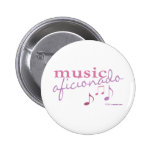 Aficionado de la música pins