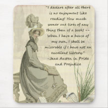Aficionados a los libros de Jane Austen Tapetes De Ratones