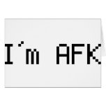 afk del i´m - awy del teclado tarjetas