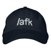 /afk gorra de béisbol bordada