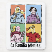 Afombrilla de Ratón "La Familia Mómiez" Mouse Pad