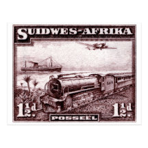 África del sudoeste 1937 postales