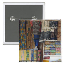 África, Ghana, Accra. Materia textil y artesanía d Pins