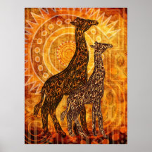 African Summer Plakat