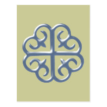 Afrika Ashanti Symbol Spiritualität Postkarten