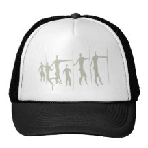 Afrika Felsmalerei Menschen africa cave art people Trucker Mütze