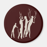 Afrika Felsmalerei Menschen africa cave art people Magnete