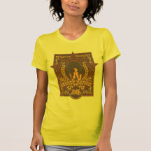 Afro del miedo de la paz camiseta