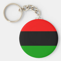 afroamericano afroamericano de la bandera llavero personalizado
