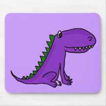 AG dragón púrpura impresionante Mousepad