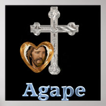 agapeloveprint poster