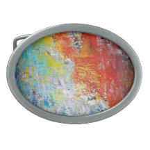 Ágata coloreada hebilla de cinturón