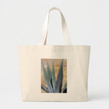 Agavo azul del mosaico 1 resplandor bolsas de mano
