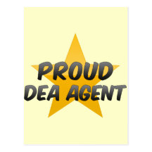Agente de Dea orgulloso Postales