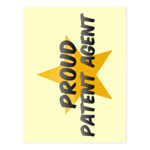 Agente de patente orgulloso postal
