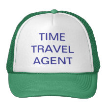 AGENTE DE VIAJES DEL TIEMPO GORRO