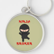 agente del ninja llavero personalizado