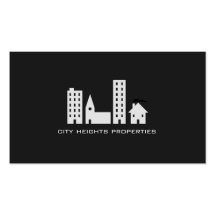 Agente inmobiliario, tarjeta de visita de las prop