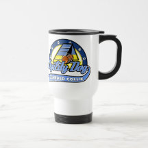Agilidad barbuda del collie del béisbol taza