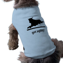Agilidad conseguida camisetas de perrito
