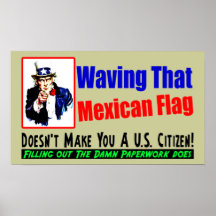Agitar esa bandera posters