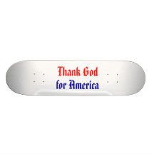 Agradezca a dios, por América Monopatin Personalizado