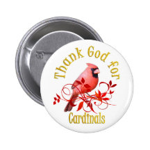Agradezca a dios por cardenales pins