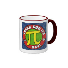 Agradezca a dios su taza del día del pi