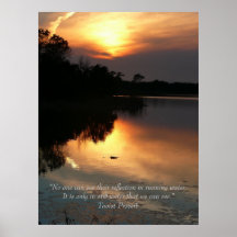 Agua corriente - poster