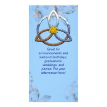 Agua del aire de Triquetra Eath Tarjeta Fotografica Personalizada