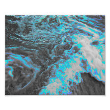 Agua del gris azul cojinete
