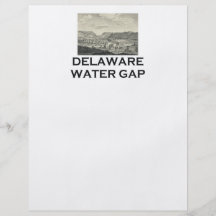 Agua Gap de ABH Delaware Tarjetones