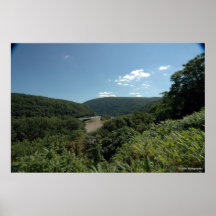 Agua Gap del río Delaware. impresión 0057 Impresiones