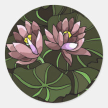 Agua Lillies Etiquetas