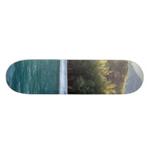 agua profundamente tabla de patinar