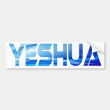 Agua TIF de Yeshua Effet de los buceadores Pegatina De Parachoque