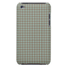 Aguamarina y raspa de arenque marrón Case-Mate iPod touch protector