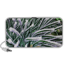 agujas del pino laptop altavoz