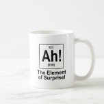 ¡Ah! El elemento de la sorpresa Tazas De Café