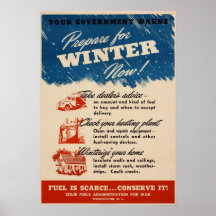 Ahora prepárese para el poster del invierno