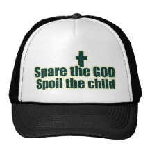 Ahorre a DIOS y estropee al niño Gorros Bordados