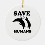 Ahorre a los seres humanos adornos
