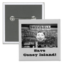 ¡Ahorre Coney Island! Ajuste el botón Pin