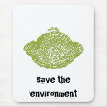 ahorre el ambiente - mousepad alfombrilla de ratones
