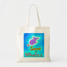 Ahorre el bolso de las ballenas bolsas de mano